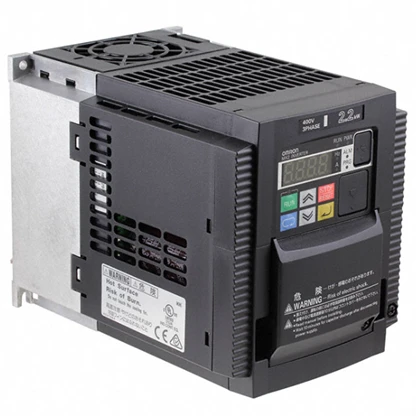 Omron Inverter 3G3RX2-B4750,V/f, וקטור ללא חיישן, וקטור לולאה קרובה